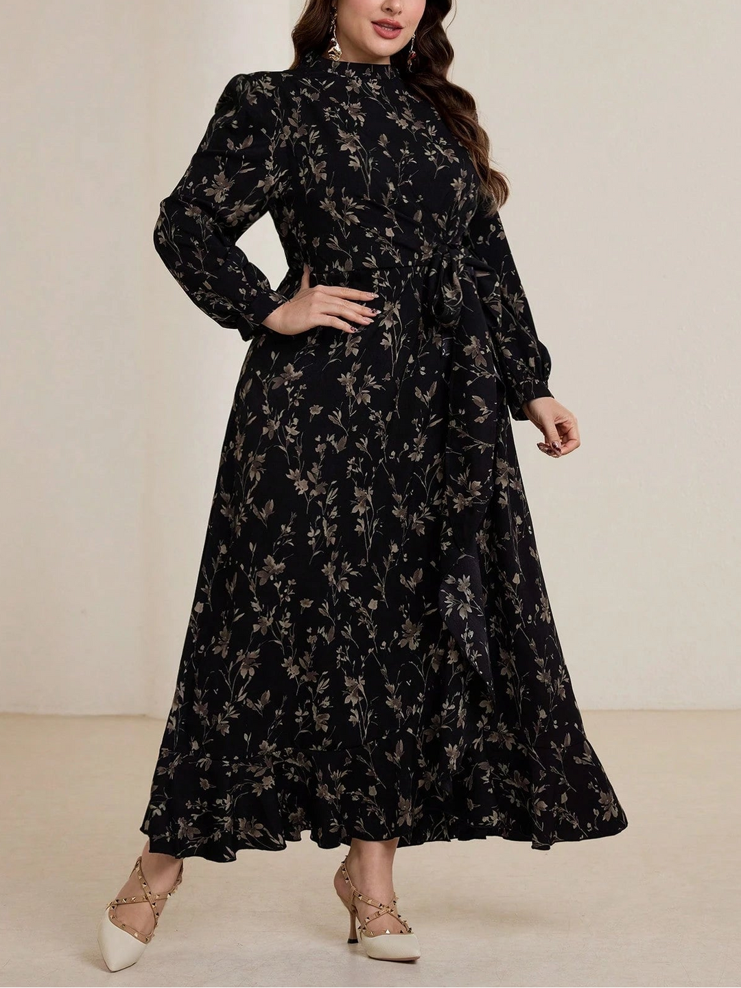 Rochie maxi SHEIN, mix culori