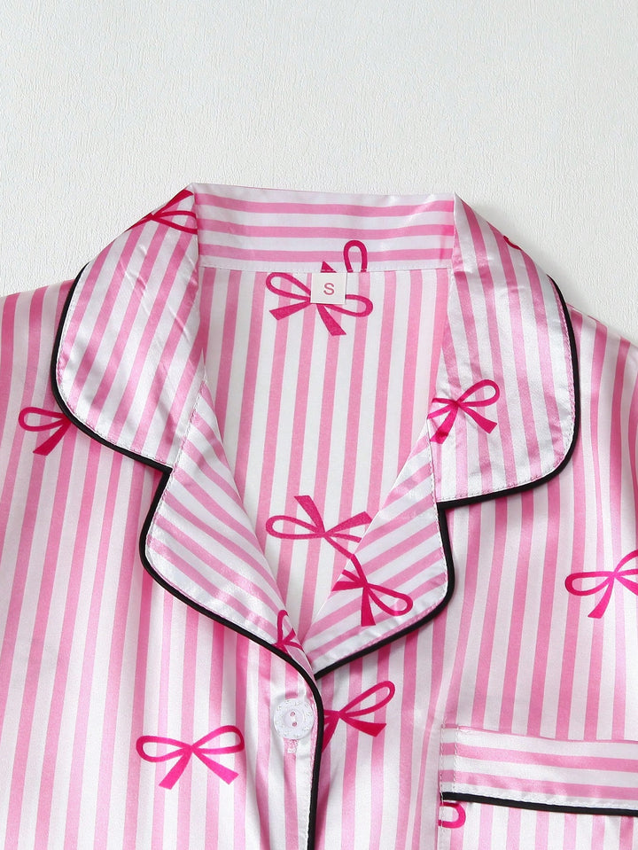 Compleu pijamale SHEIN, roz