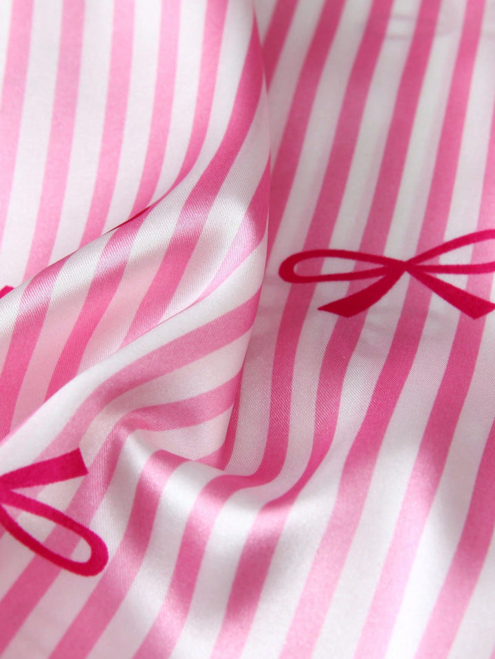 Compleu pijamale SHEIN, roz