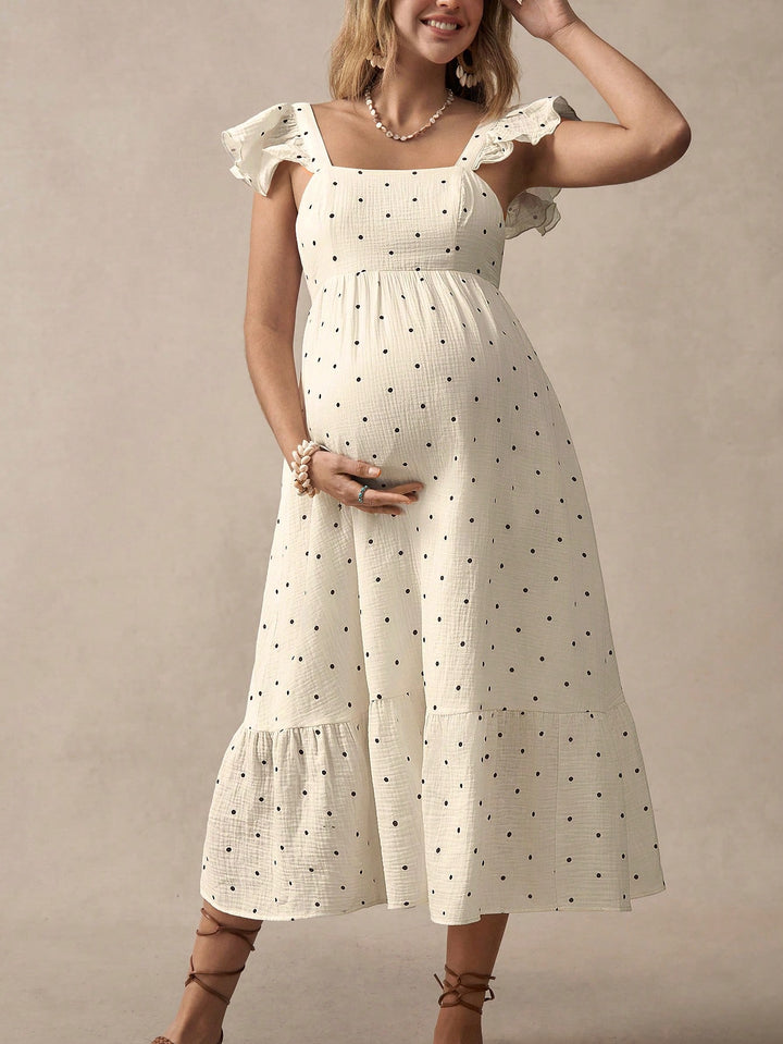 Rochie midi Shein, crem