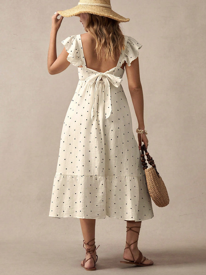 Rochie midi Shein, crem