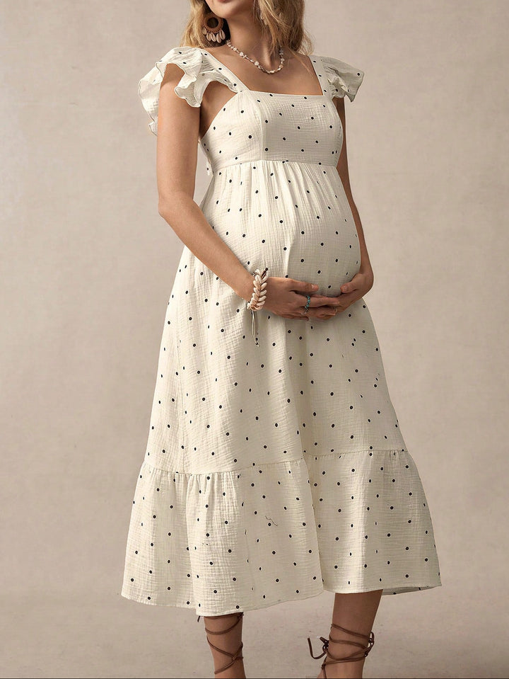 Rochie midi Shein, crem
