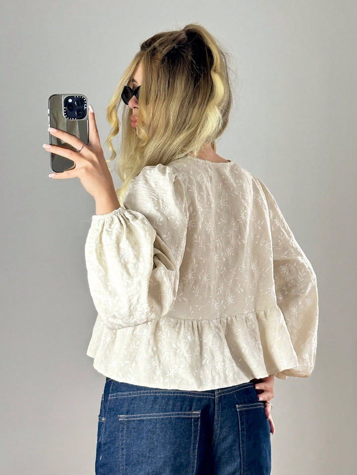 Top SHEIN, portocaliu