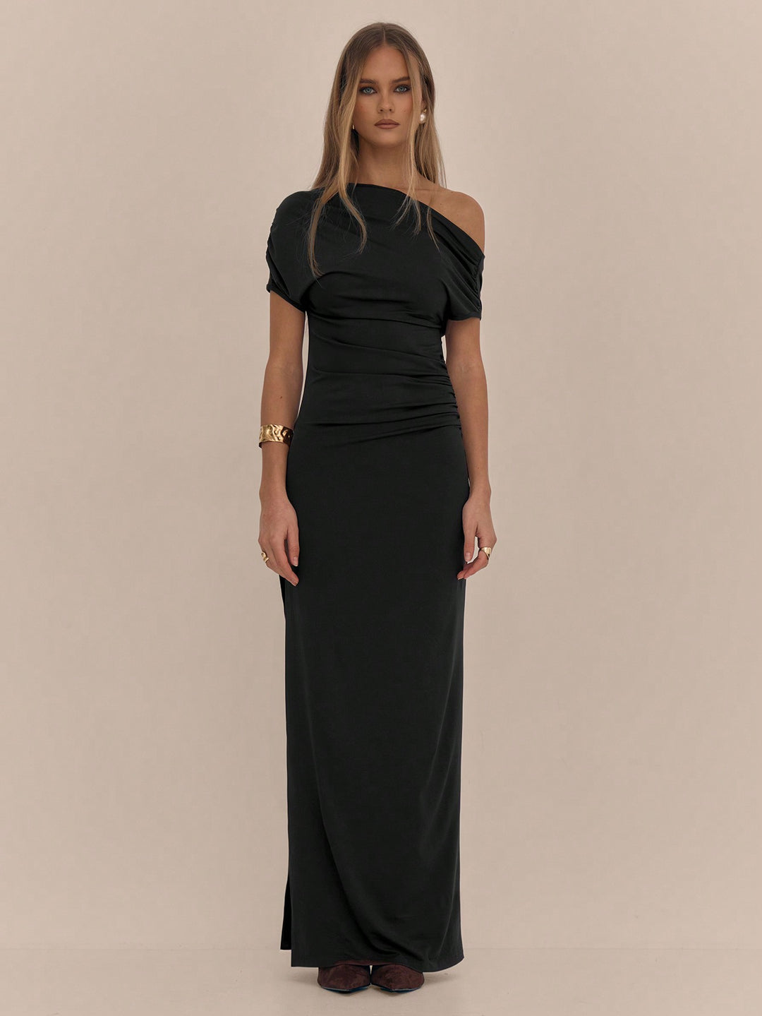 Rochie maxi SHEIN, negru