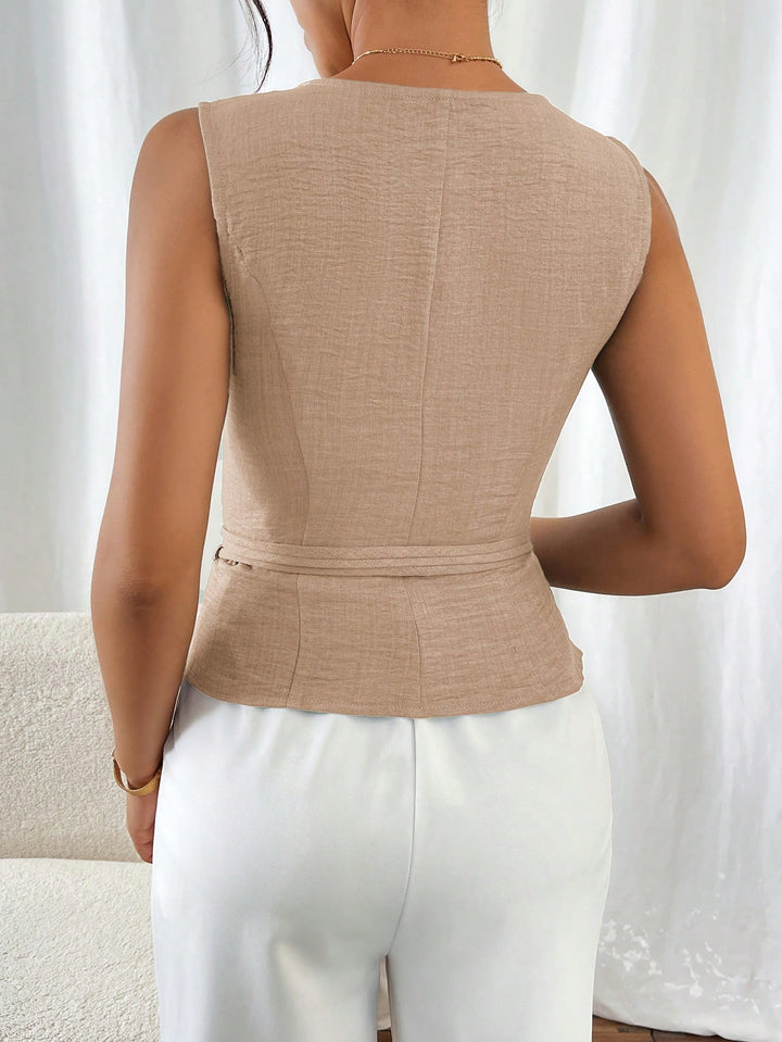 Top SHEIN, bej