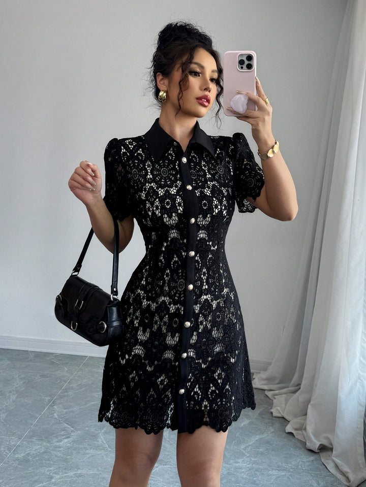 Rochie mini SHEIN, negru
