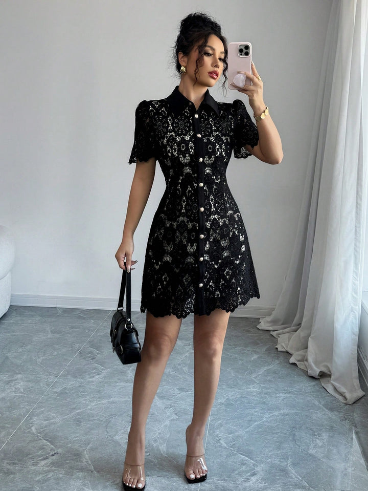 Rochie mini SHEIN, negru