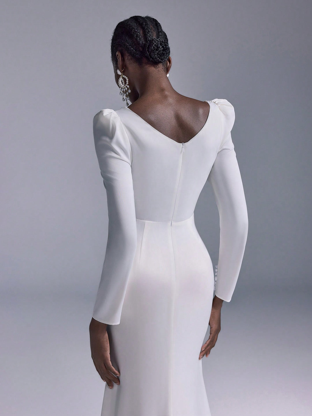 Rochie de ocazie și bridal SHEIN, alb