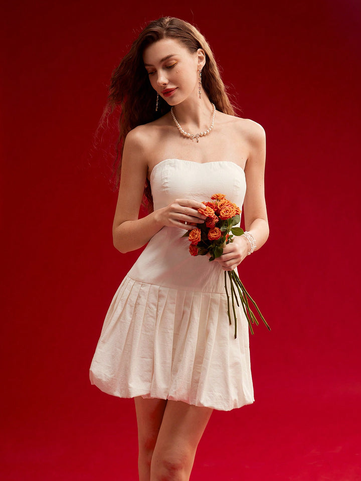 Rochie scurtă SHEIN, alb
