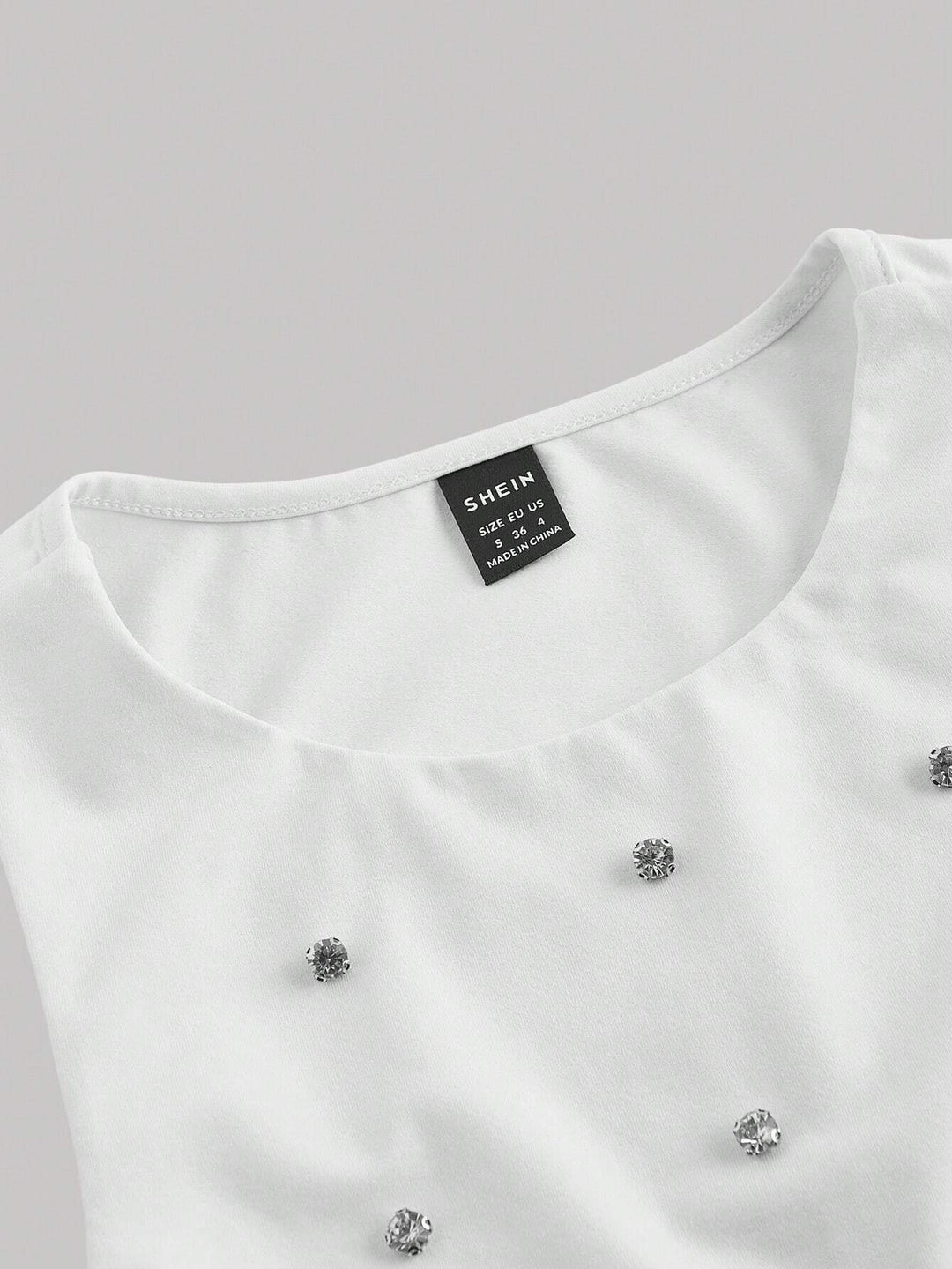 Top SHEIN, alb