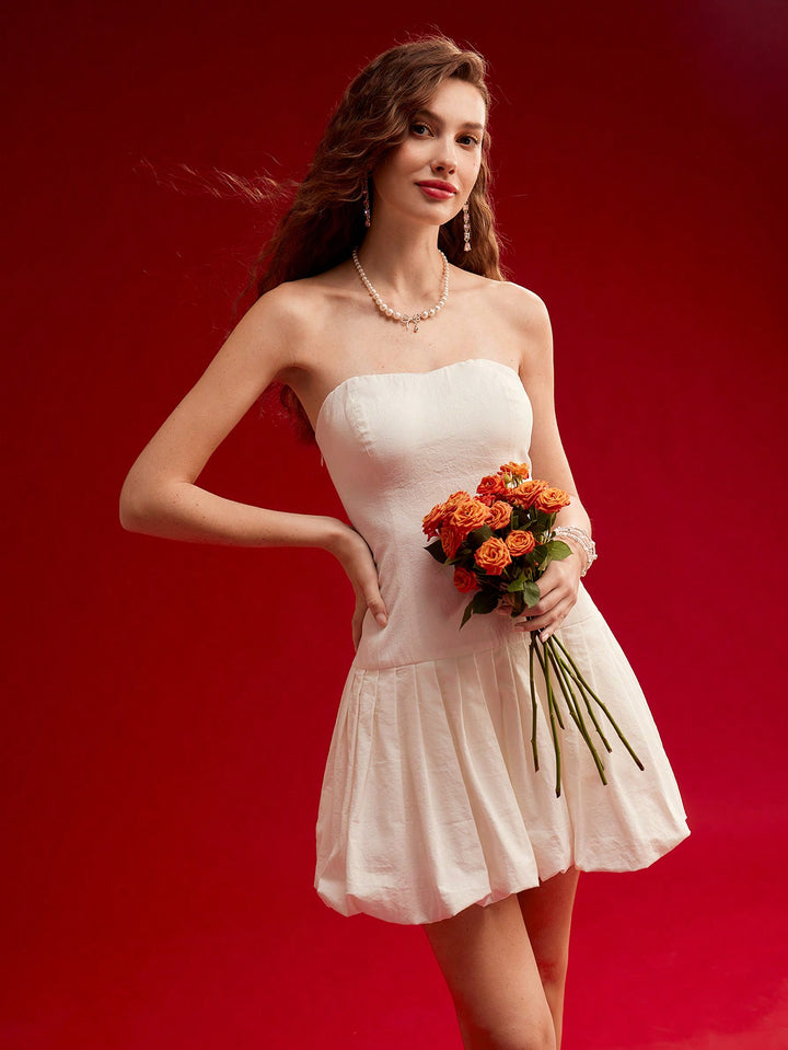 Rochie scurtă SHEIN, alb