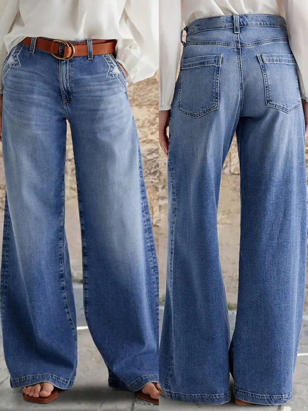 Jeans SHEIN, albastru