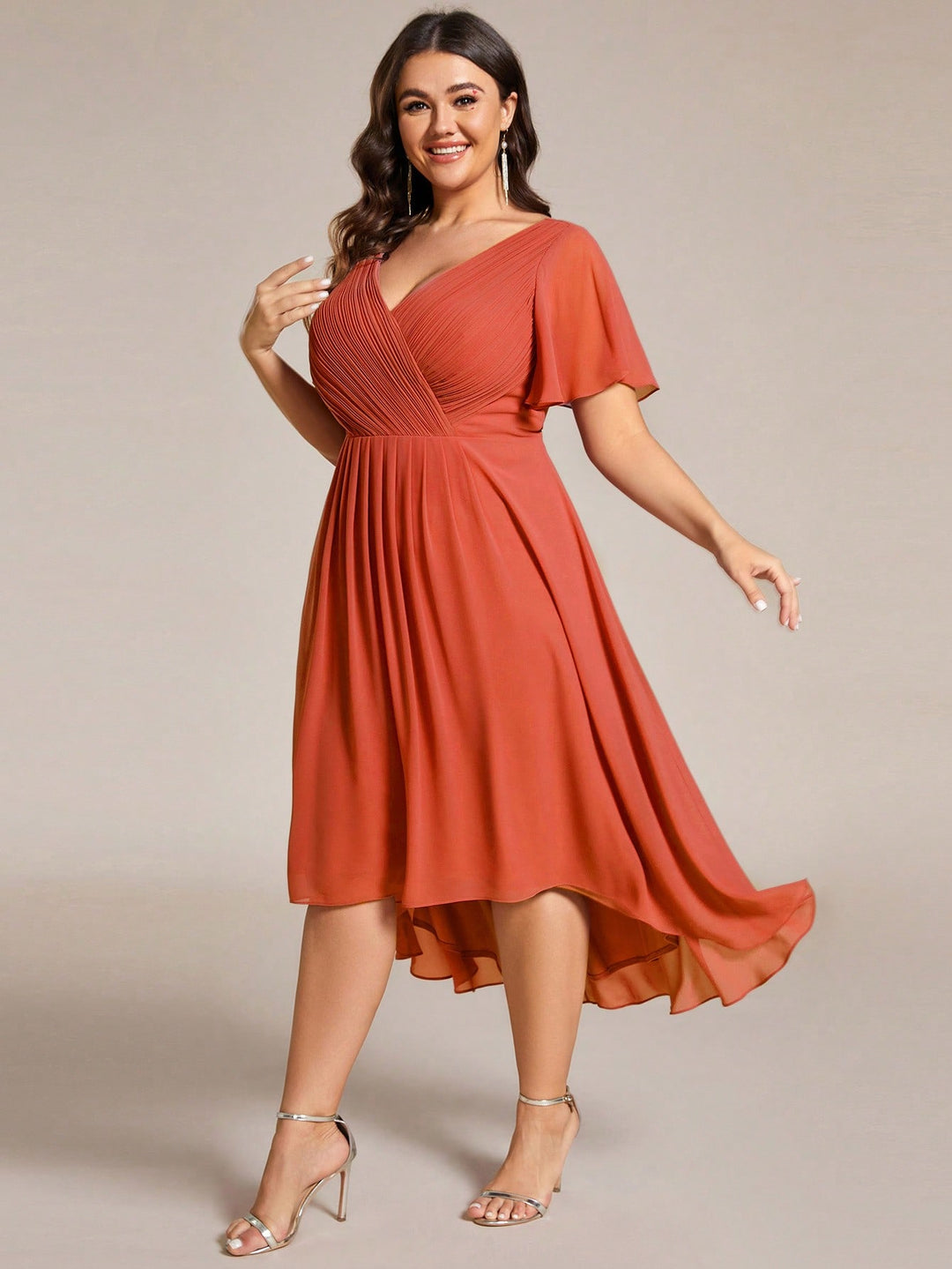 Rochie SHEIN, portocaliu