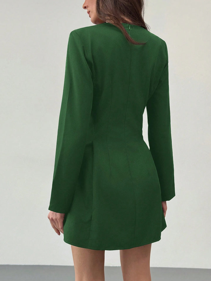 Rochie mini SHEIN, verde