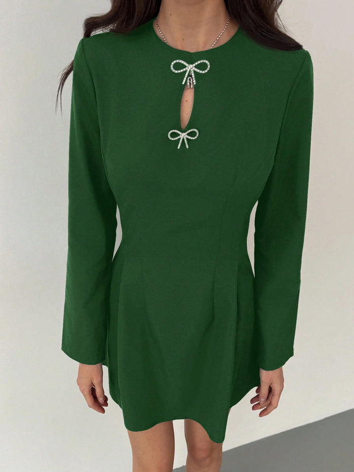 Rochie mini SHEIN, verde