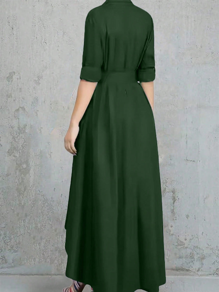 Rochie maxi SHEIN, verde