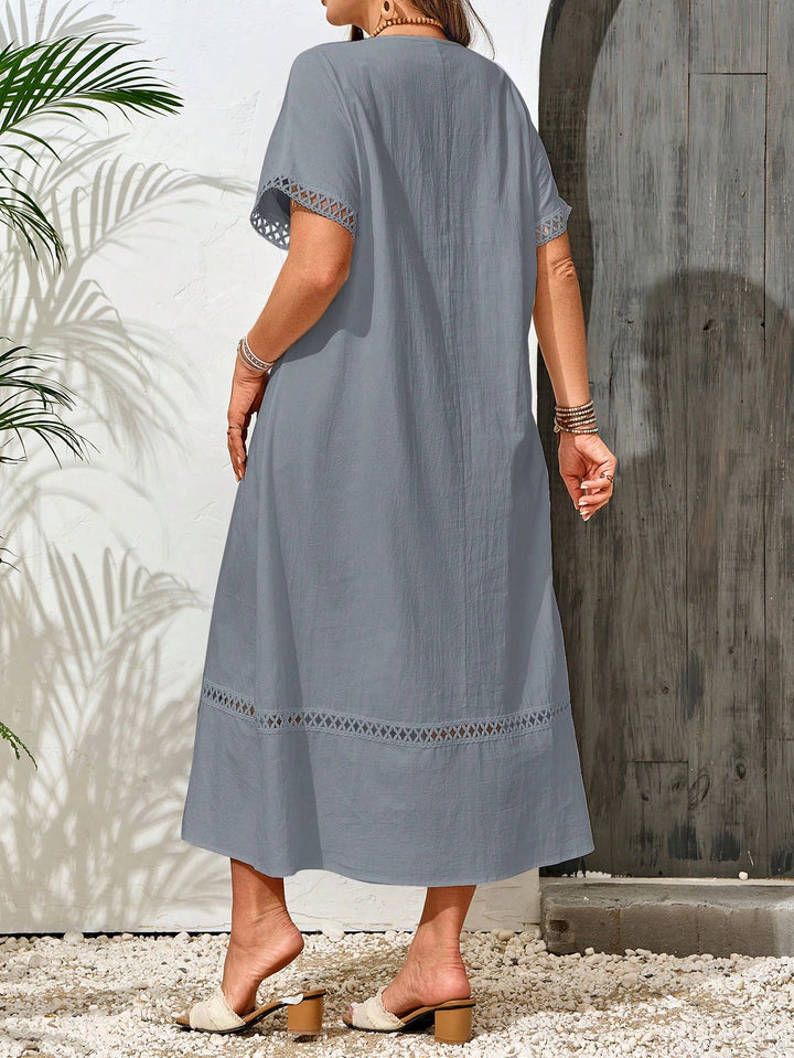 Rochie midi SHEIN, gri