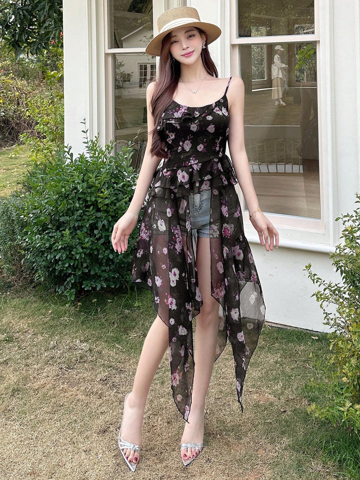 Rochie maxi SHEIN, negru