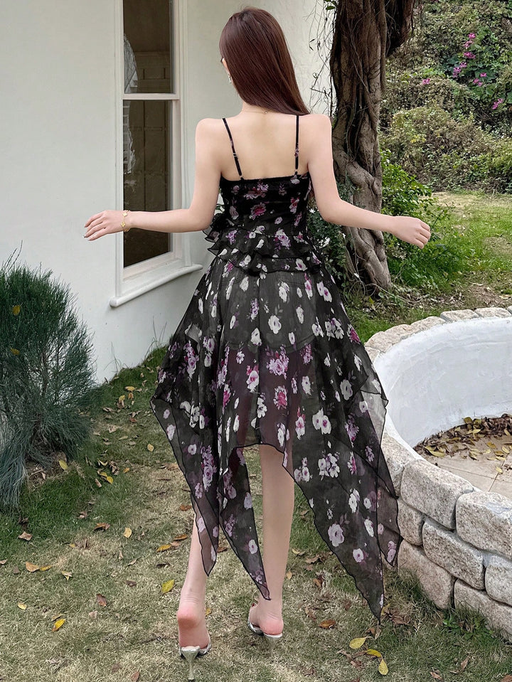 Rochie maxi SHEIN, negru