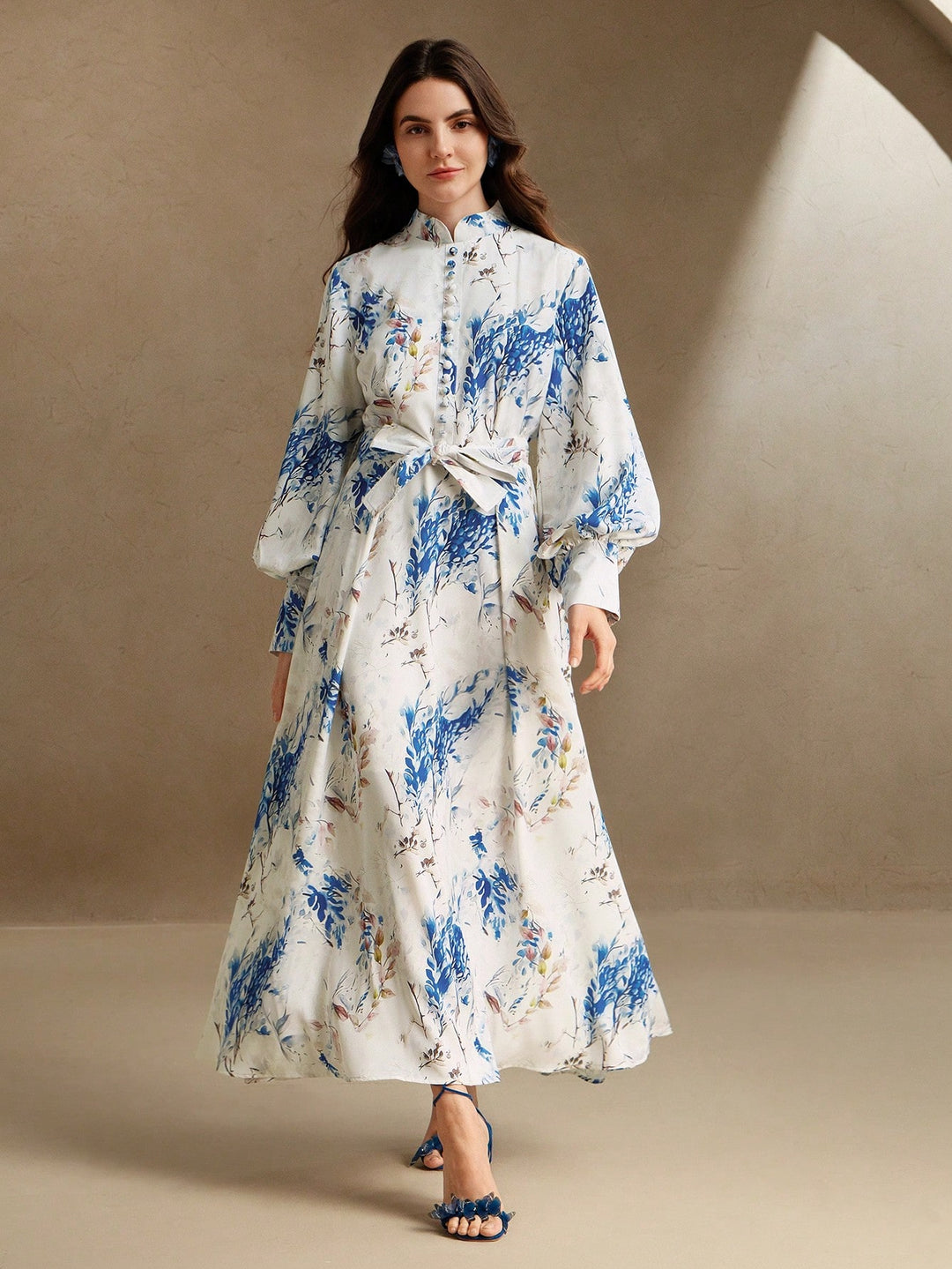 Rochie maxi SHEIN, albastru