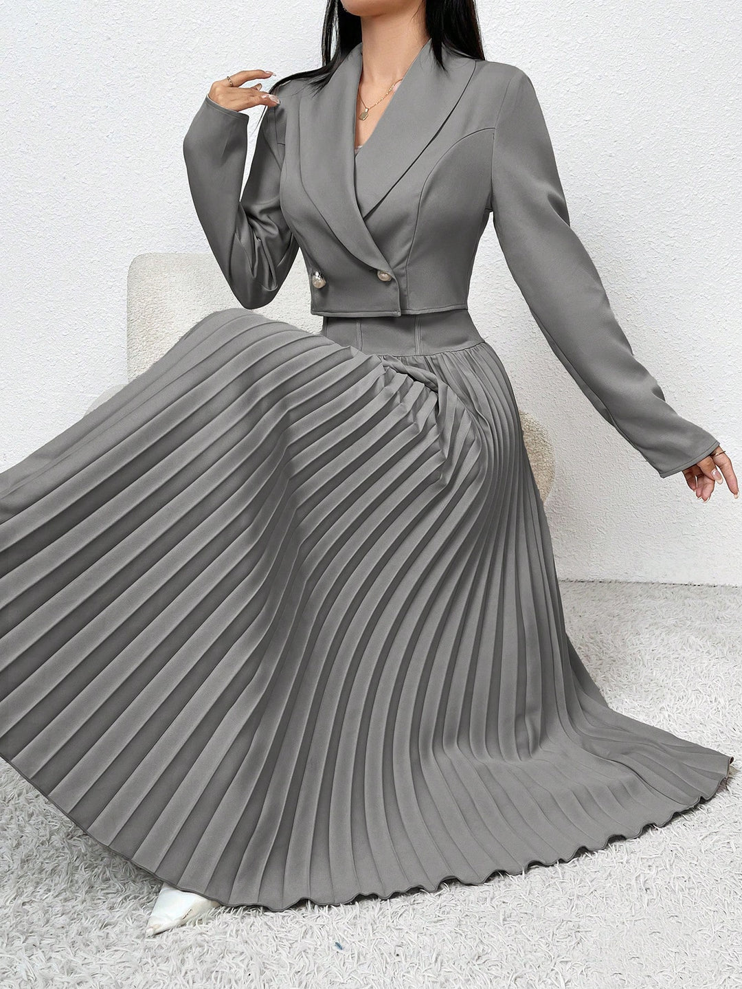 Compleu SHEIN, gri