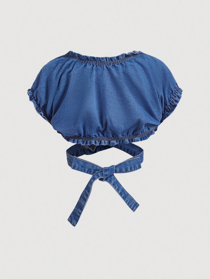 Top SHEIN, albastru
