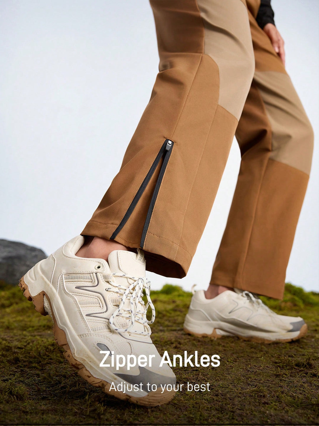 Pantaloni SHEIN, maro