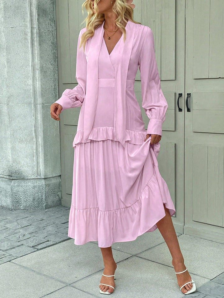 Rochie maxi SHEIN, roz