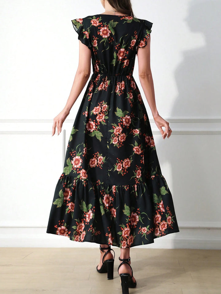 Rochie maxi SHEIN, mix culori