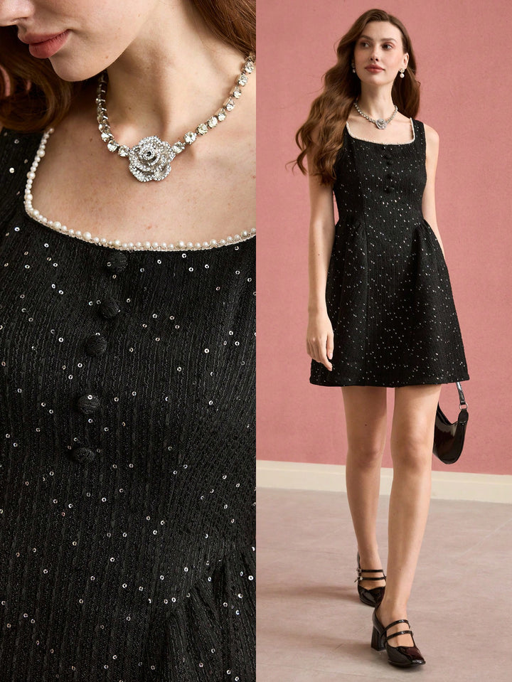 Rochie mini SHEIN, negru