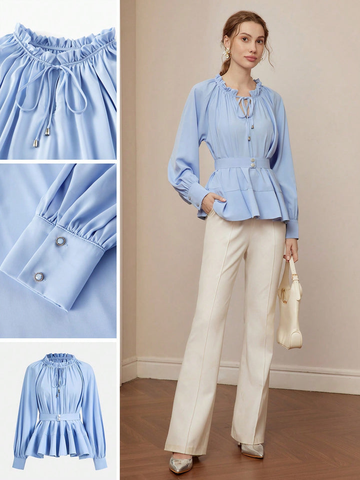 Top SHEIN, albastru