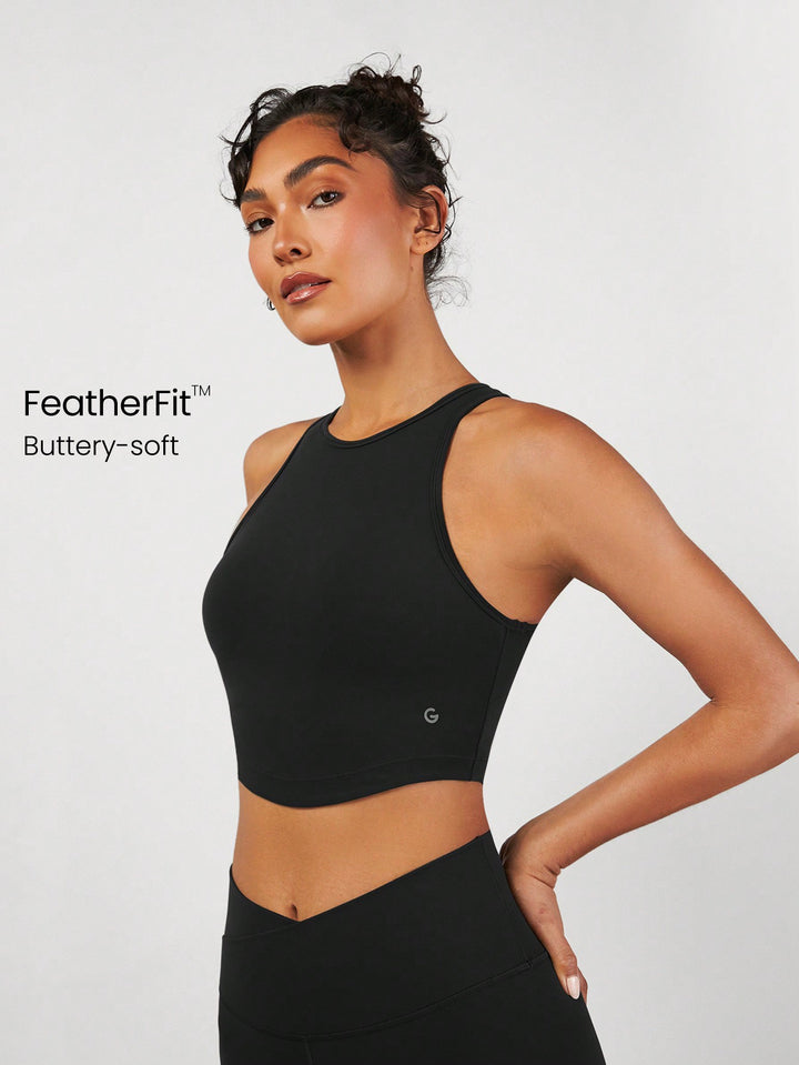 Bustieră sport SHEIN, negru