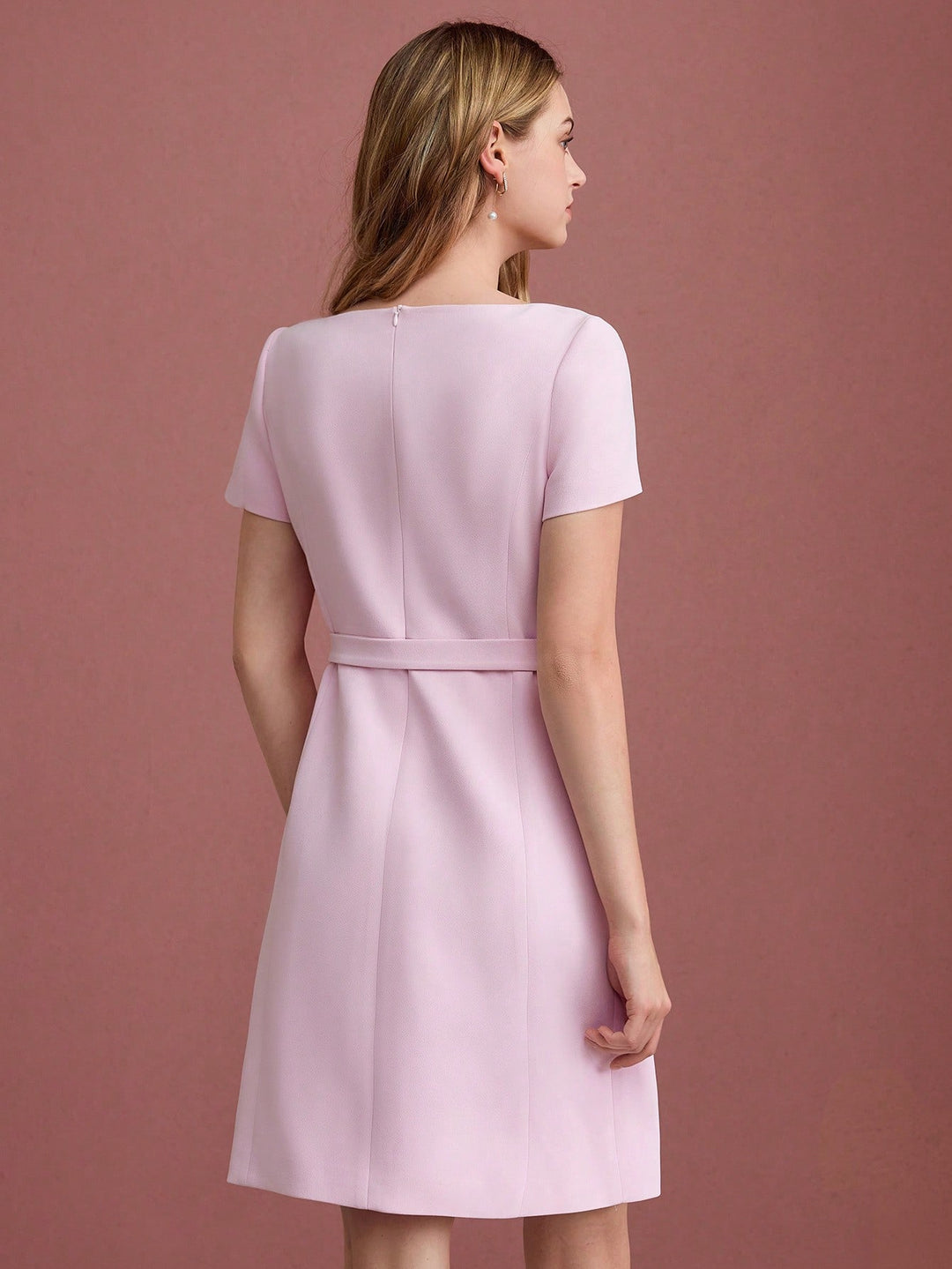 Rochie scurtă SHEIN, roz
