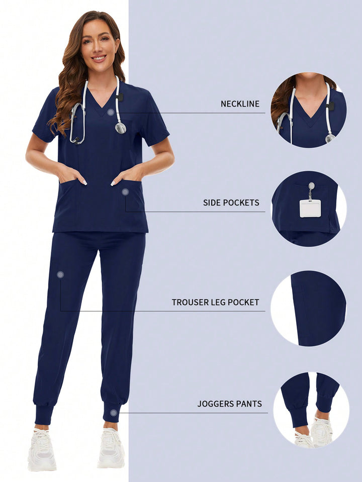 Compleu medical SHEIN, albastru