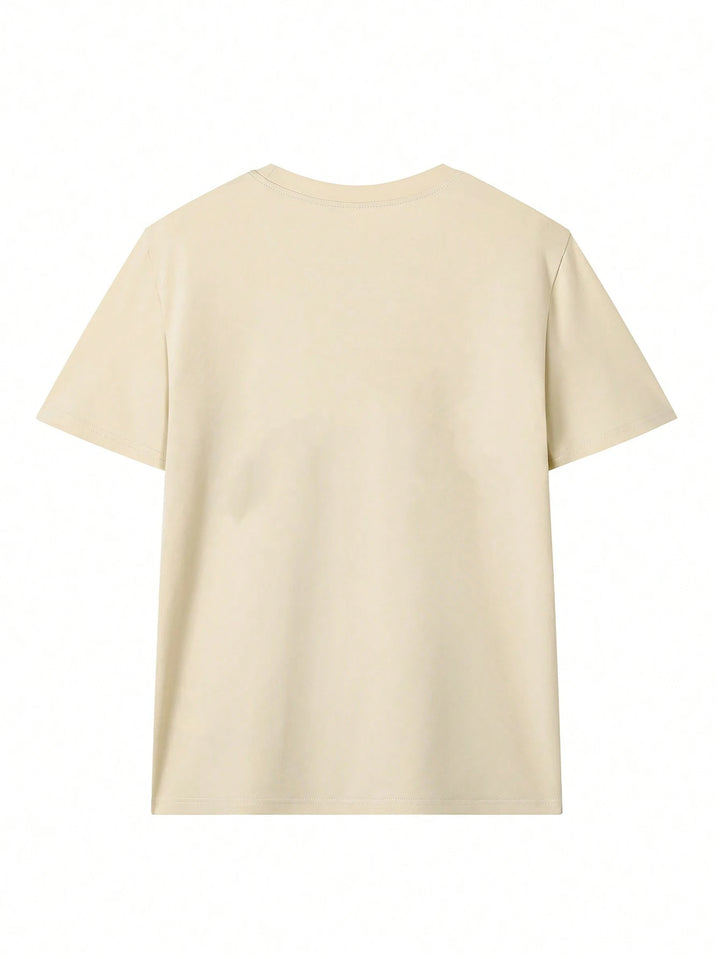 Tricou SHEIN, bej