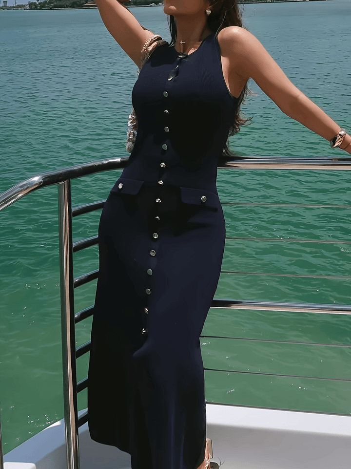 Rochie maxi SHEIN, albastru