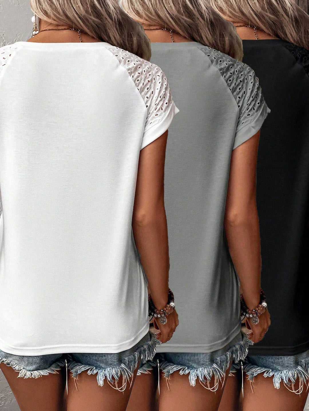 Tricou SHEIN, mix culori