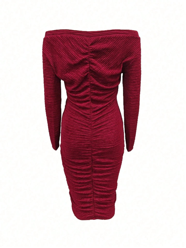 Rochie mini SHEIN, vișiniu