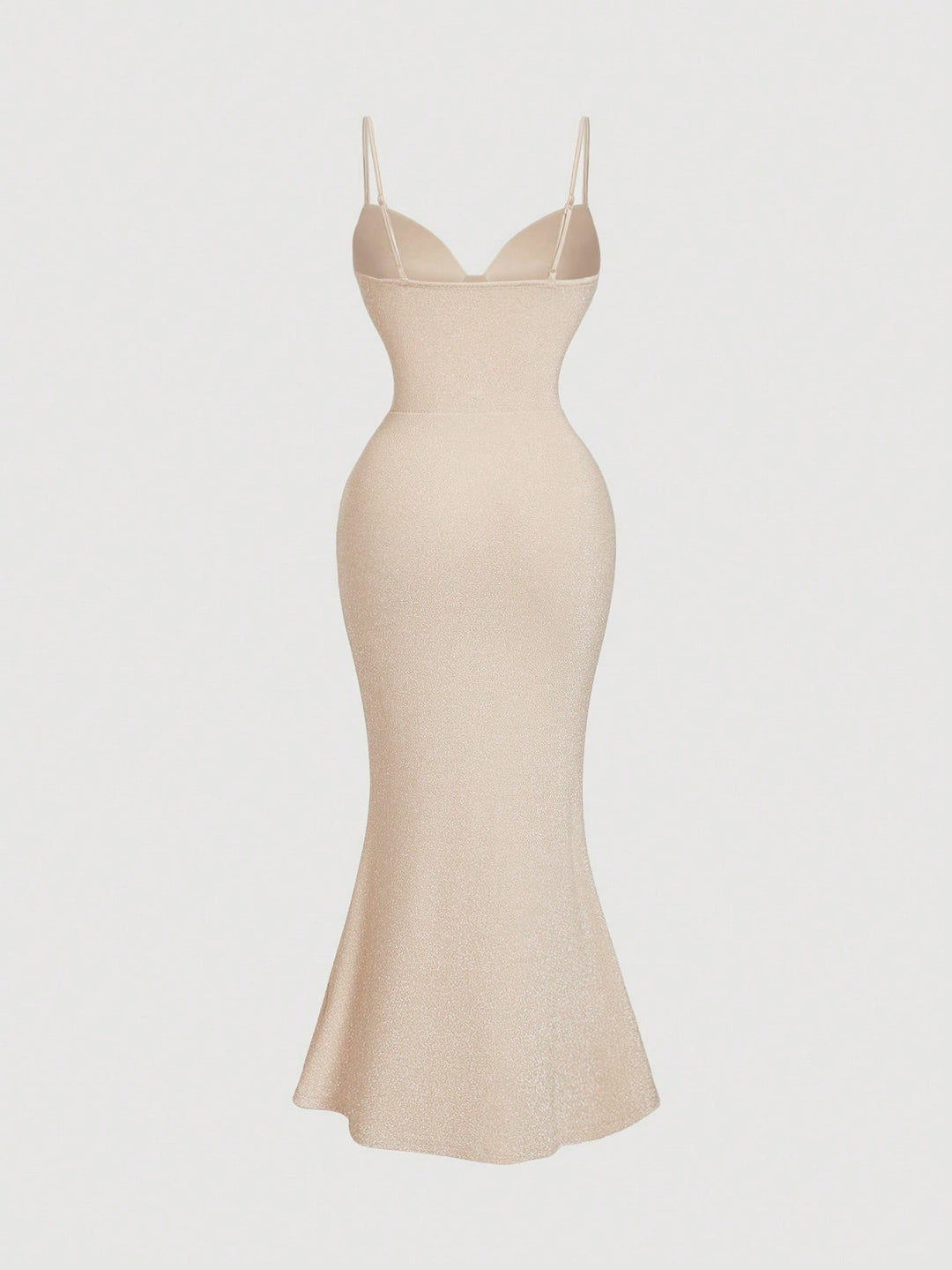 Rochie maxi SHEIN, bej