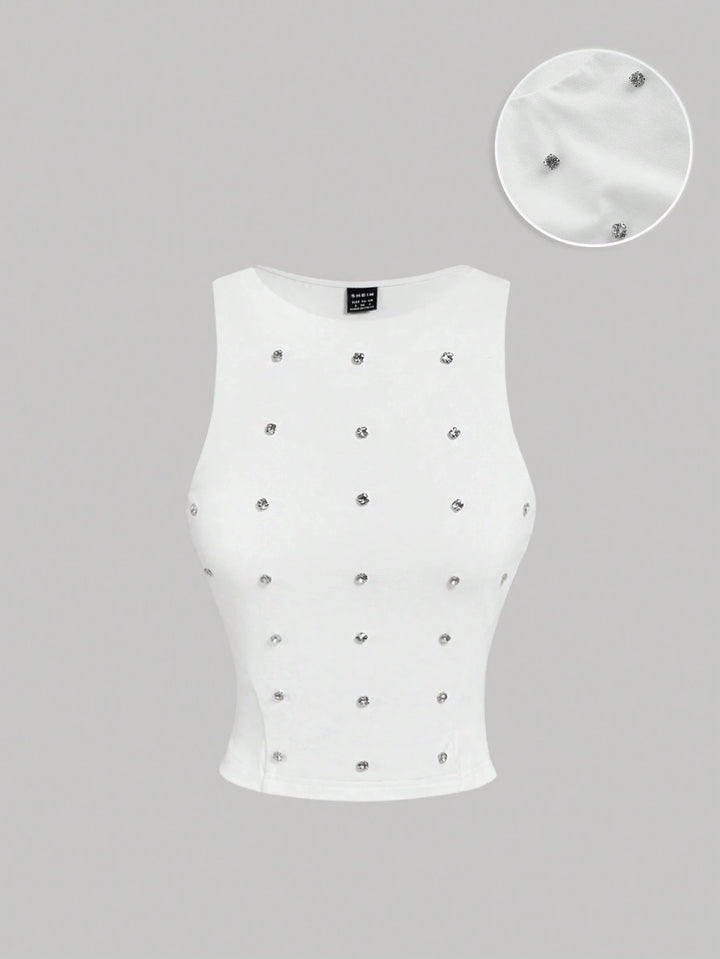Top SHEIN, alb