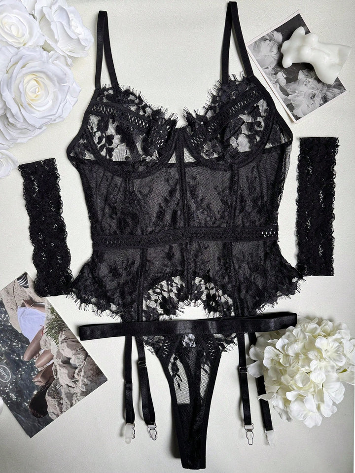 Set lenjerie intimă SHEIN, negru