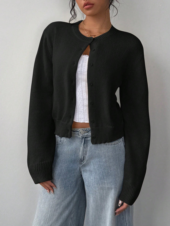 Cardigan SHEIN, negru