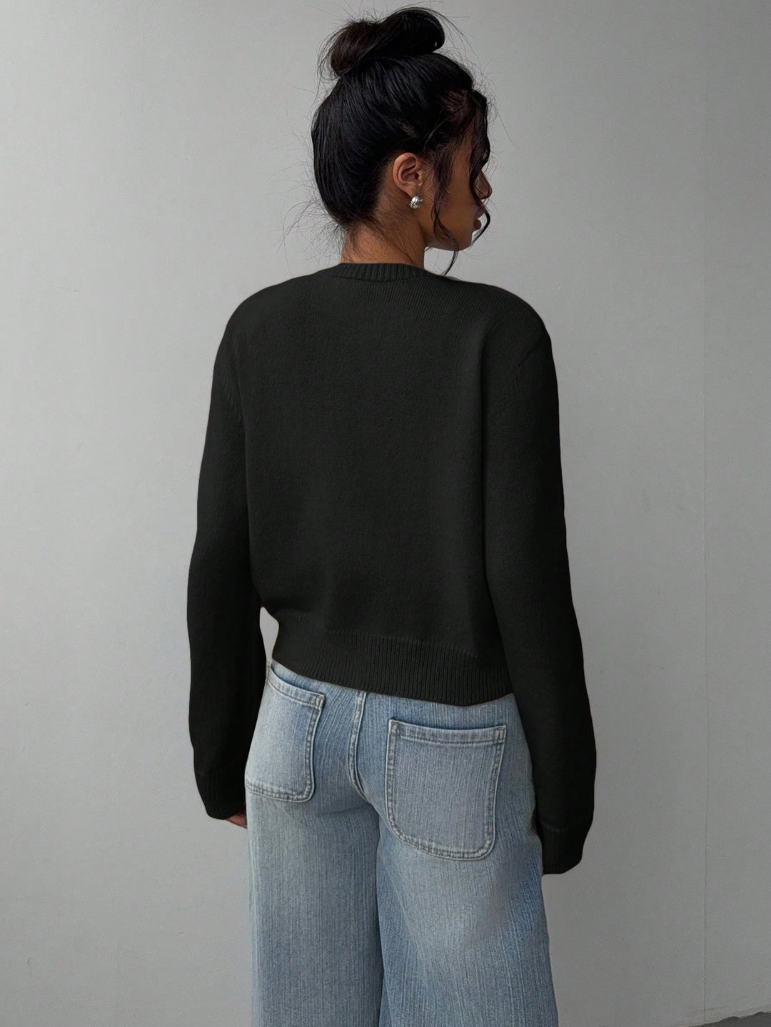 Cardigan SHEIN, negru