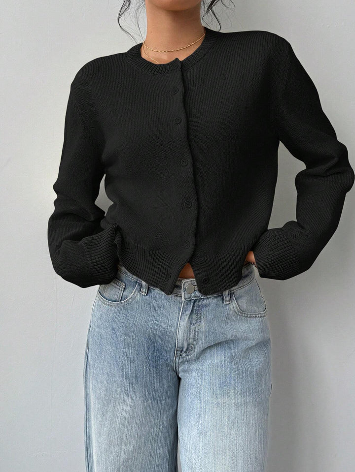 Cardigan SHEIN, negru