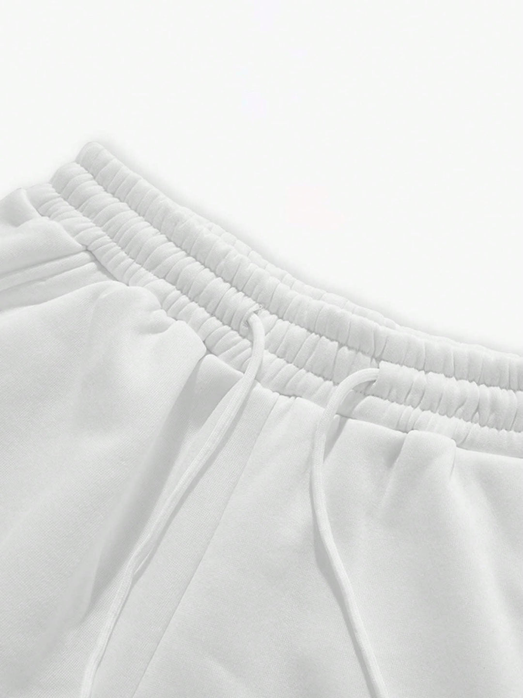 Pantaloni SHEIN, alb