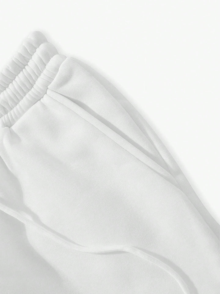 Pantaloni SHEIN, alb