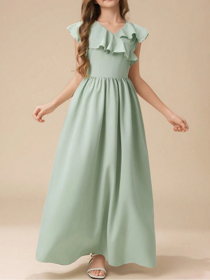 Rochie maxi SHEIN, verde