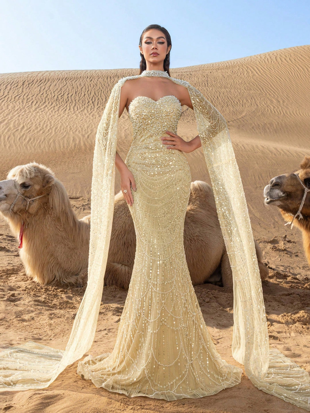 Rochie SHEIN, auriu