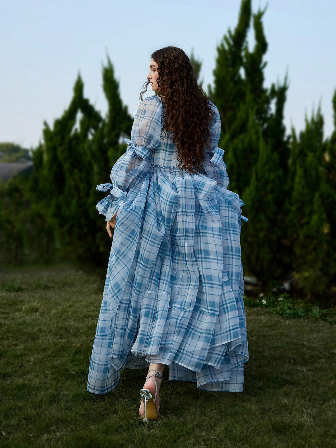 Shein Maxi Dress, Blue