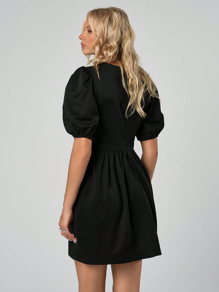 Rochie mini SHEIN, negru